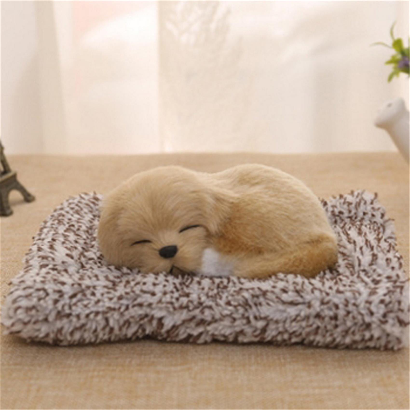 Home Art Textiles - 1PC Cute Lying Dog Figurine Kawaii