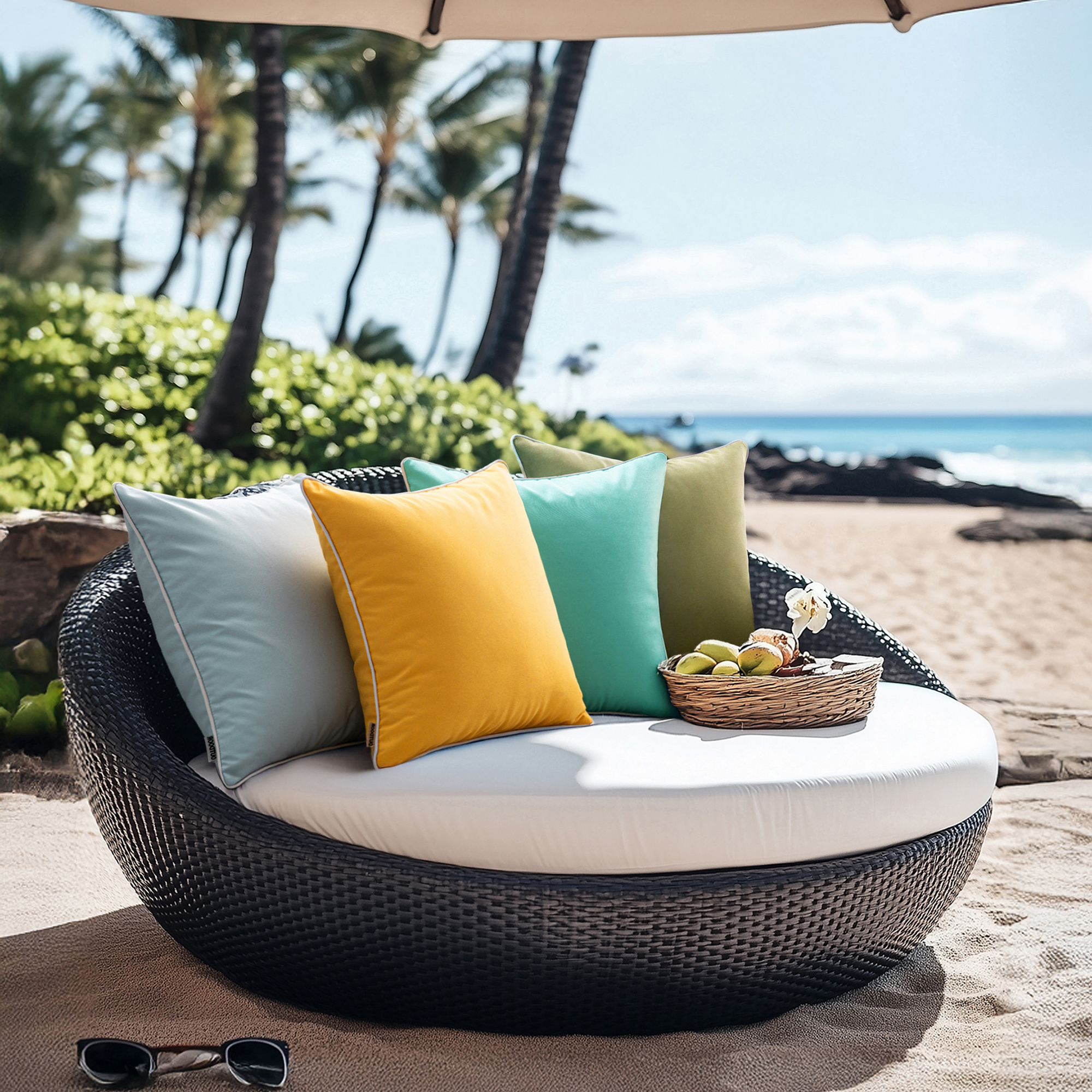 Pillow Insert 18X18 - Set of 2 Outdoor Waterproof Pillow