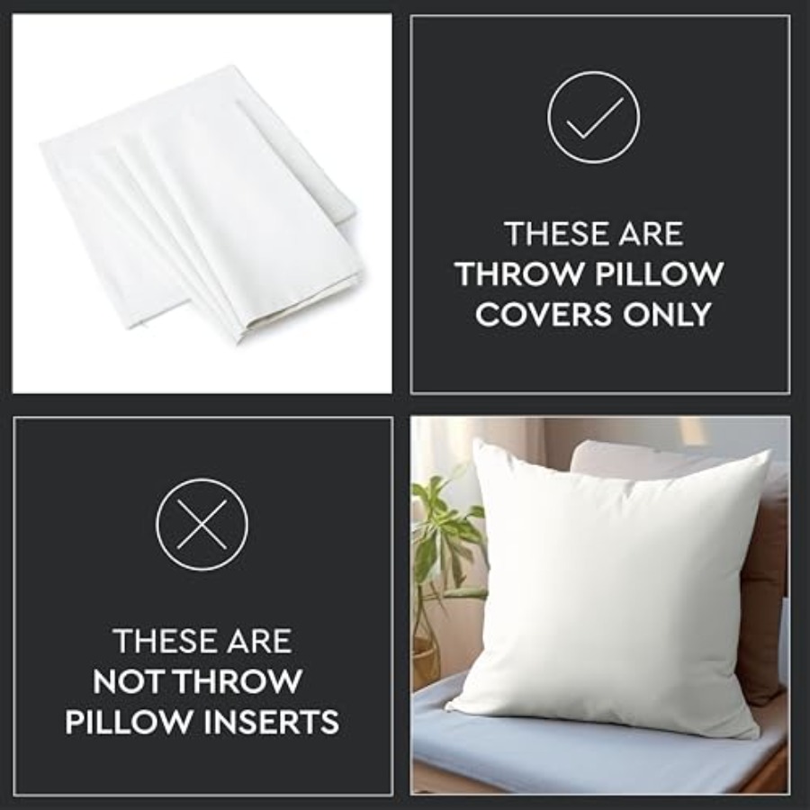 Throw Pillow Covers 18x18 in S - Pillow Insert 18X18 incelemesi ve fiyatı