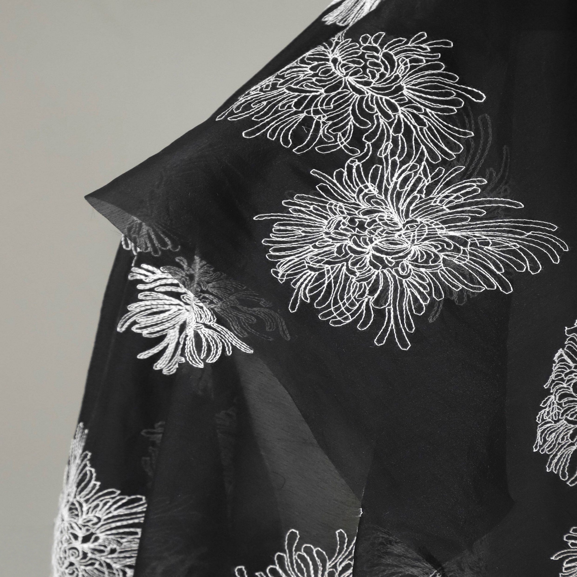 1Meter Chrysanthemum Embroider - Home Textiles Importers In Usa incelemesi ve fiyatı