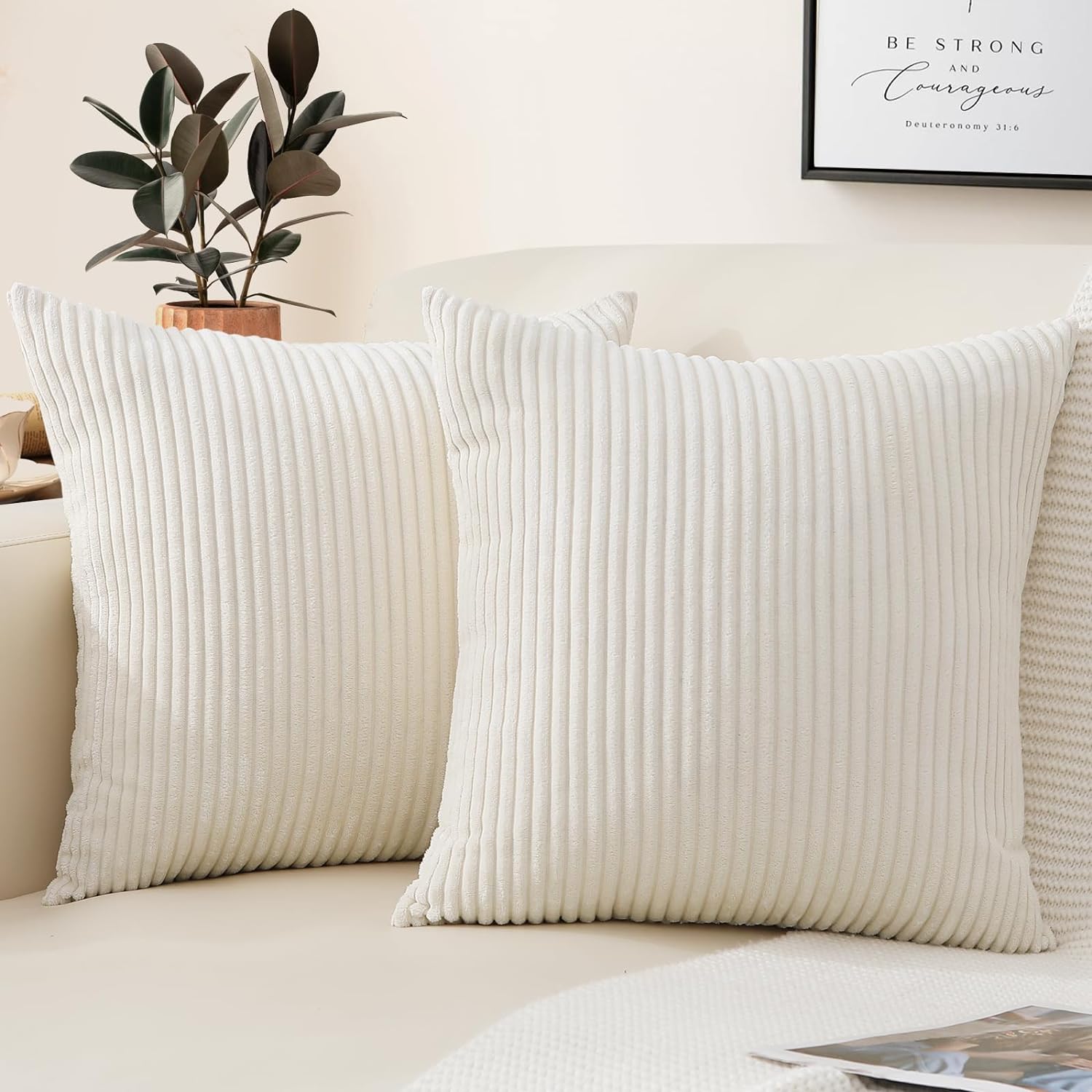Corduroy Throw Pillow Covers 1 - Pillow Insert 18X18 incelemesi ve fiyatı