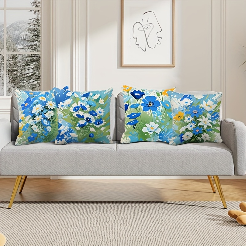 Pillow Covers Set of 4 Rural F - Pillow Insert 18X18 incelemesi ve fiyatı
