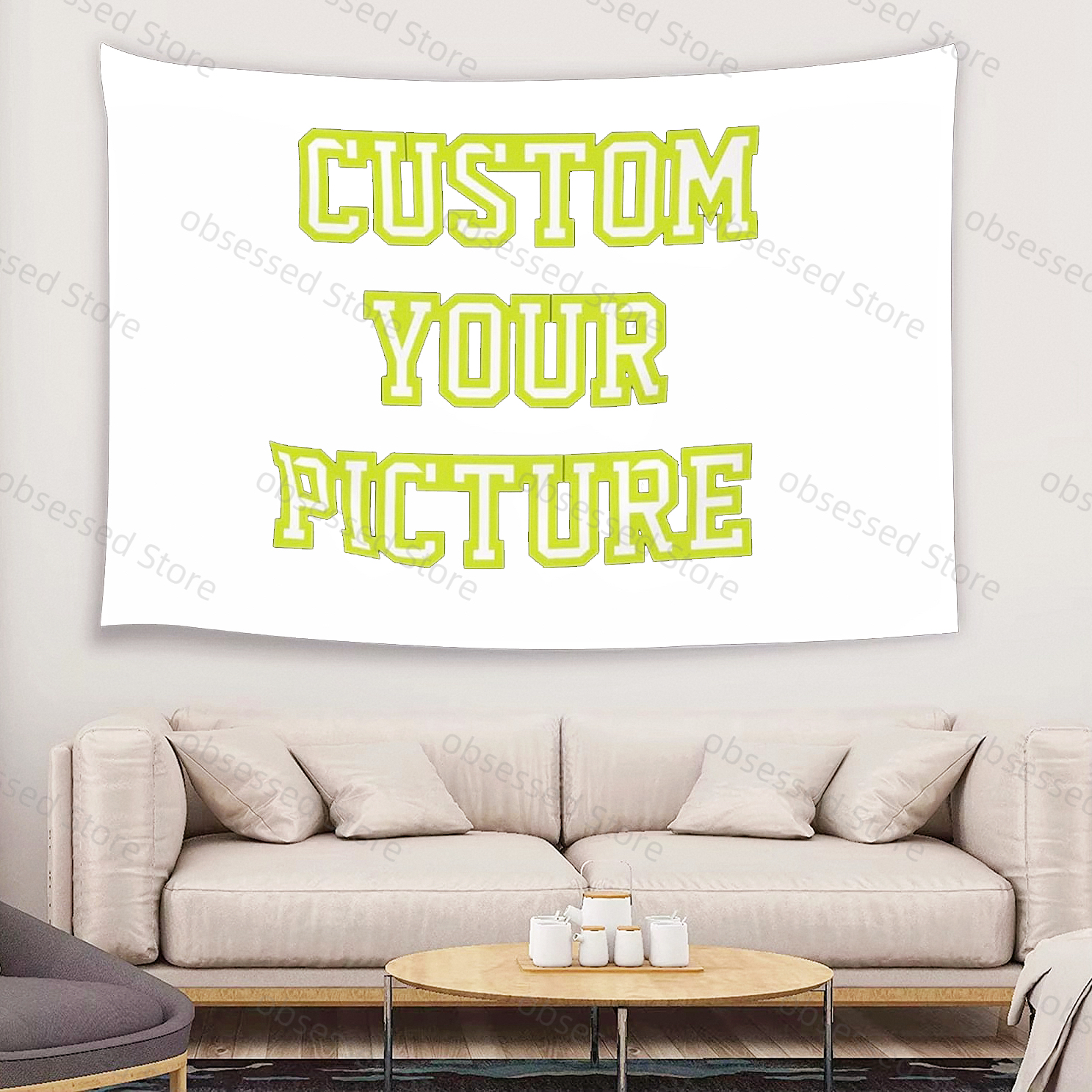 Customized tapestry printing f - Home Textiles Products incelemesi ve fiyatı