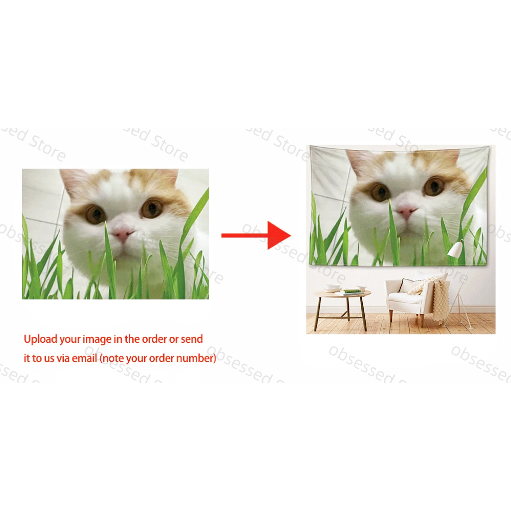Customized tapestry printing f - Home Textiles Products incelemesi ve fiyatı