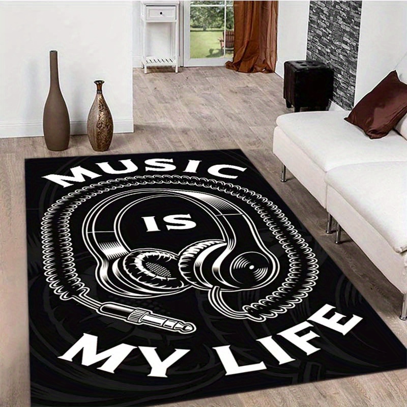 Music Is My Life Headphones Ca - Home Textiles Designer incelemesi ve fiyatı