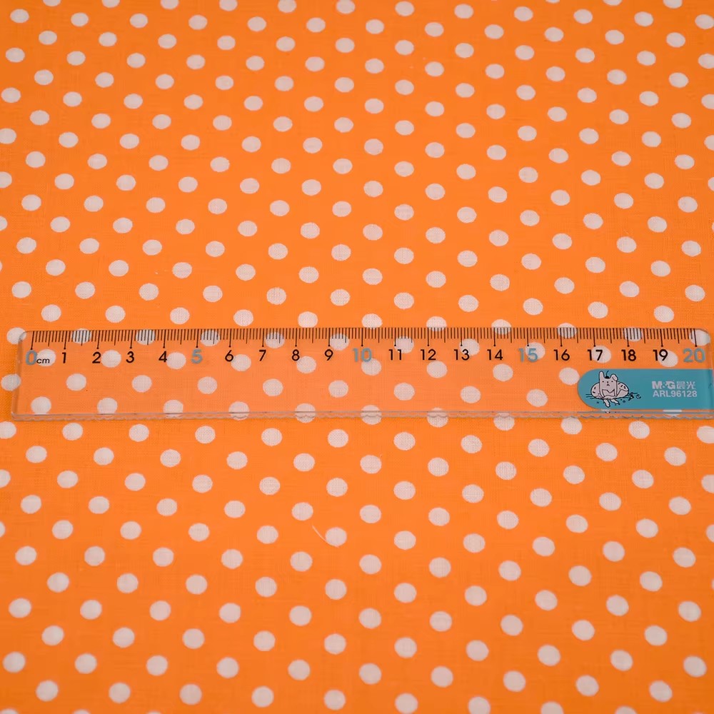 50X150CM White Orange Polka Do - Home Textiles Products incelemesi ve fiyatı