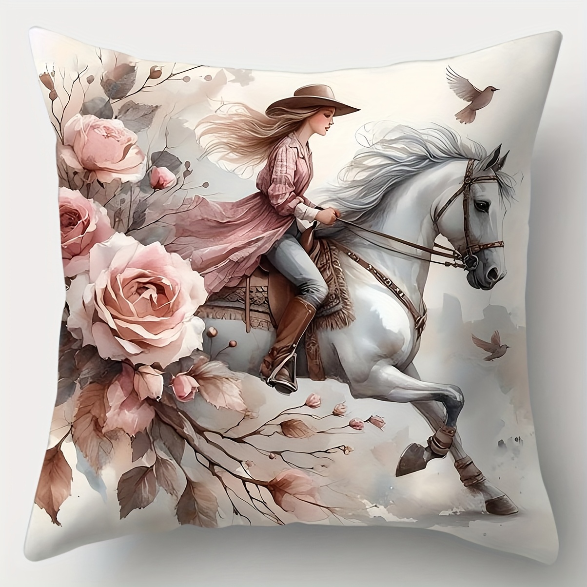 Pillow Covers Set of 4 Sofa Cu - Pillow Insert 18X18 incelemesi ve fiyatı
