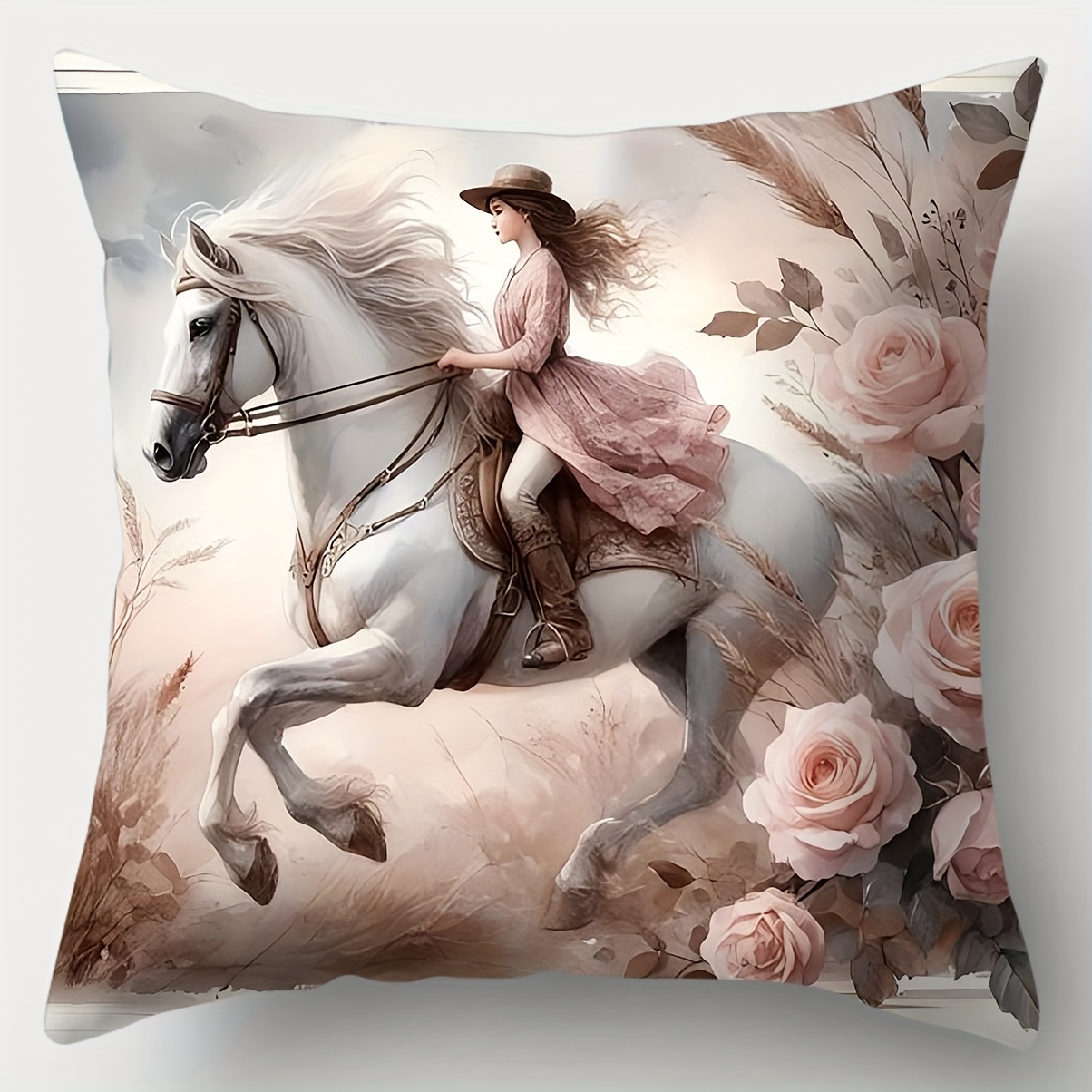 Pillow Covers Set of 4 Sofa Cu - Pillow Insert 18X18 incelemesi ve fiyatı