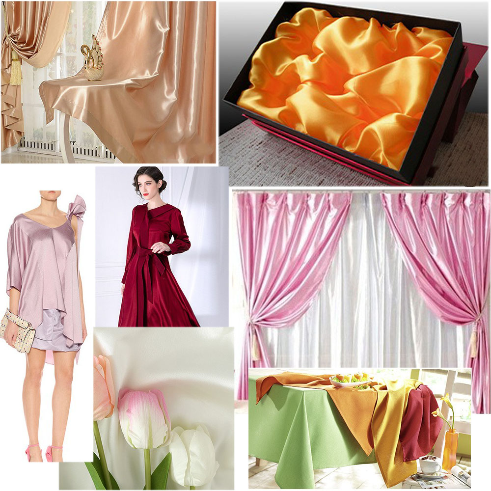 Luxury Designer Satin Fabric 1 - Home Textiles Importers In Usa incelemesi ve fiyatı
