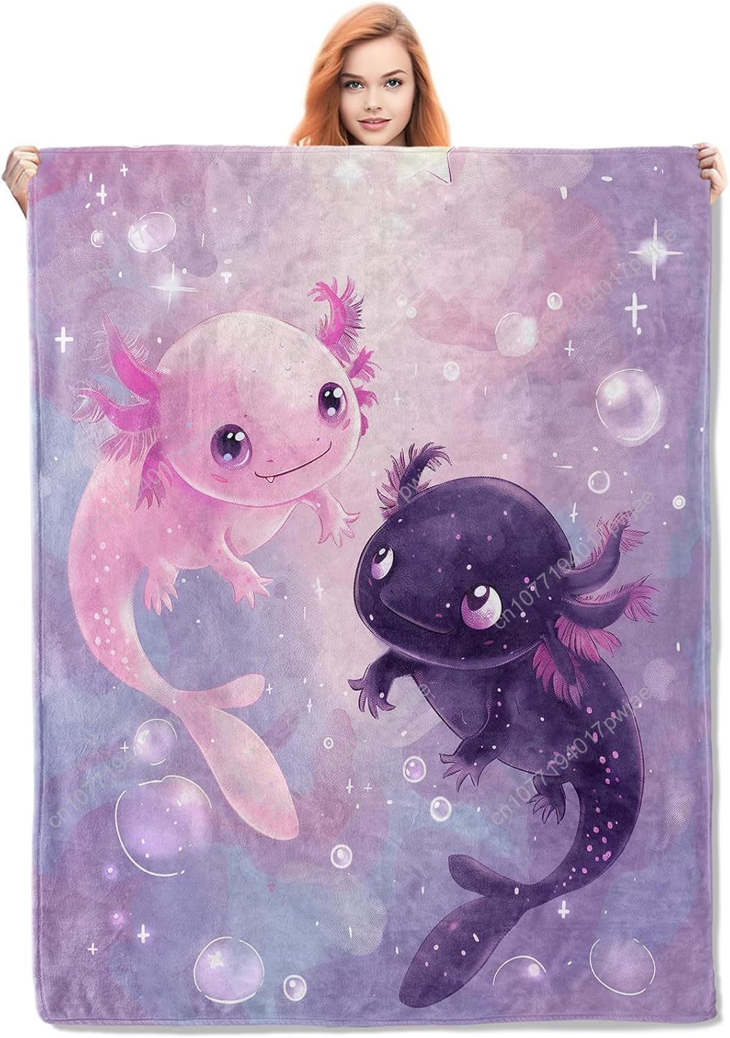 Axolotl Blanket Cute Axolotls  - Home Of Textiles incelemesi ve fiyatı
