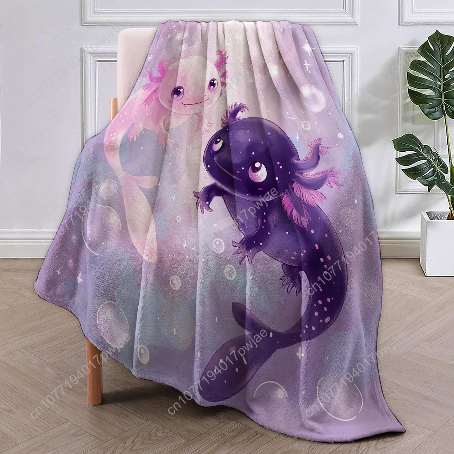 Axolotl Blanket Cute Axolotls  - Home Of Textiles incelemesi ve fiyatı
