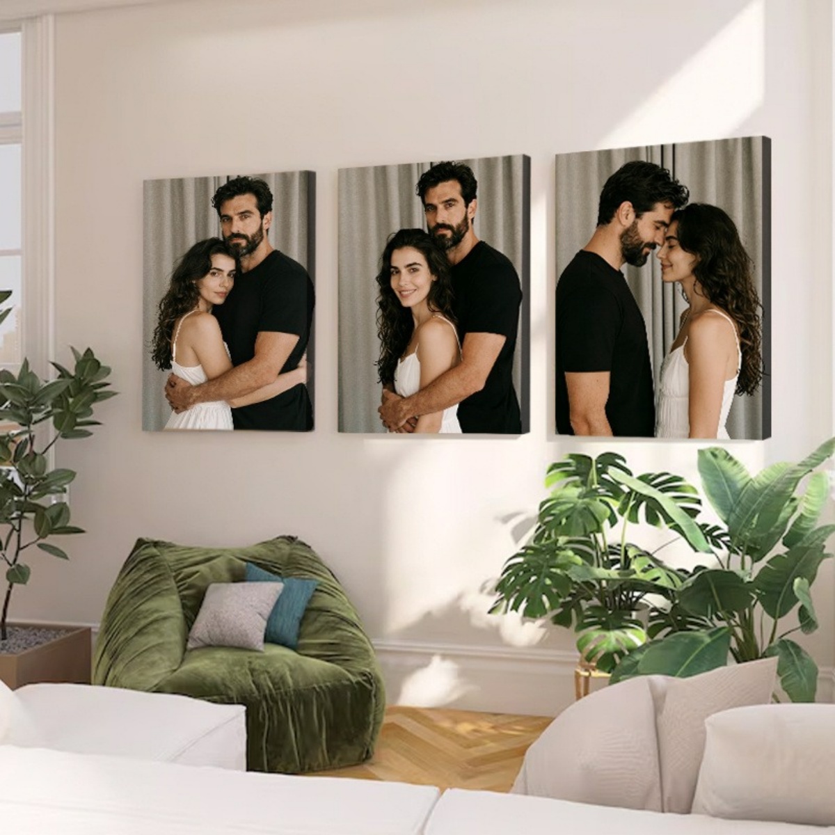 Set of 3 Custom Photo Decor Pi - Home Of Textiles incelemesi ve fiyatı