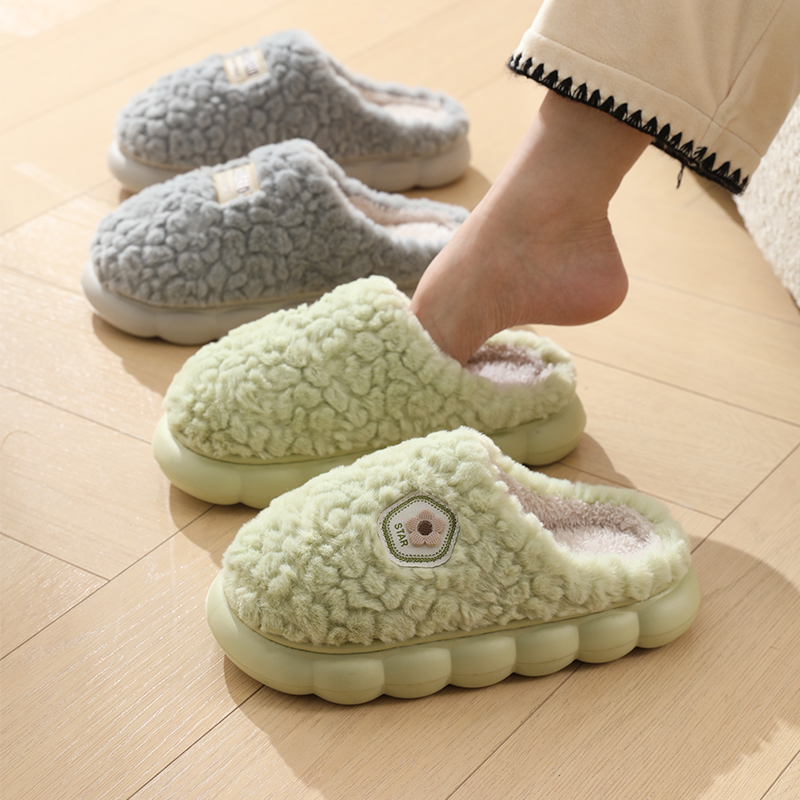 Thick soled cotton slippers fo - Home Textiles Products incelemesi ve fiyatı