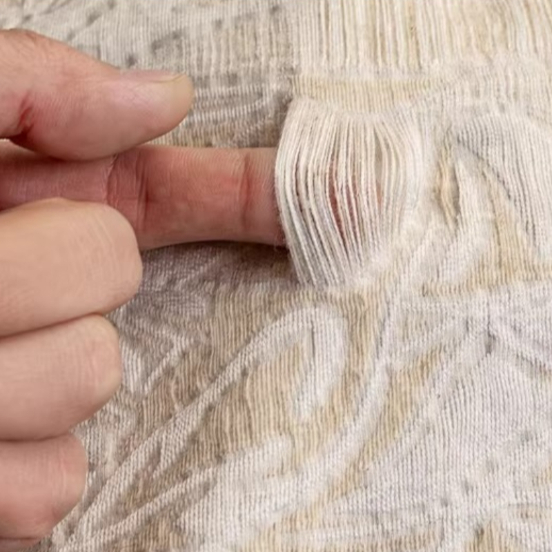 Beige Linen Jacquard Fabric Fl - Home Textiles Designer incelemesi ve fiyatı