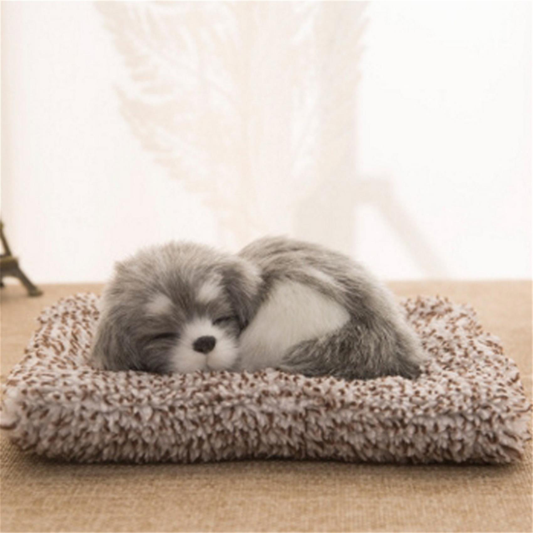 1PC Cute Lying Dog Figurine Ka - Home Art Textiles incelemesi ve fiyatı
