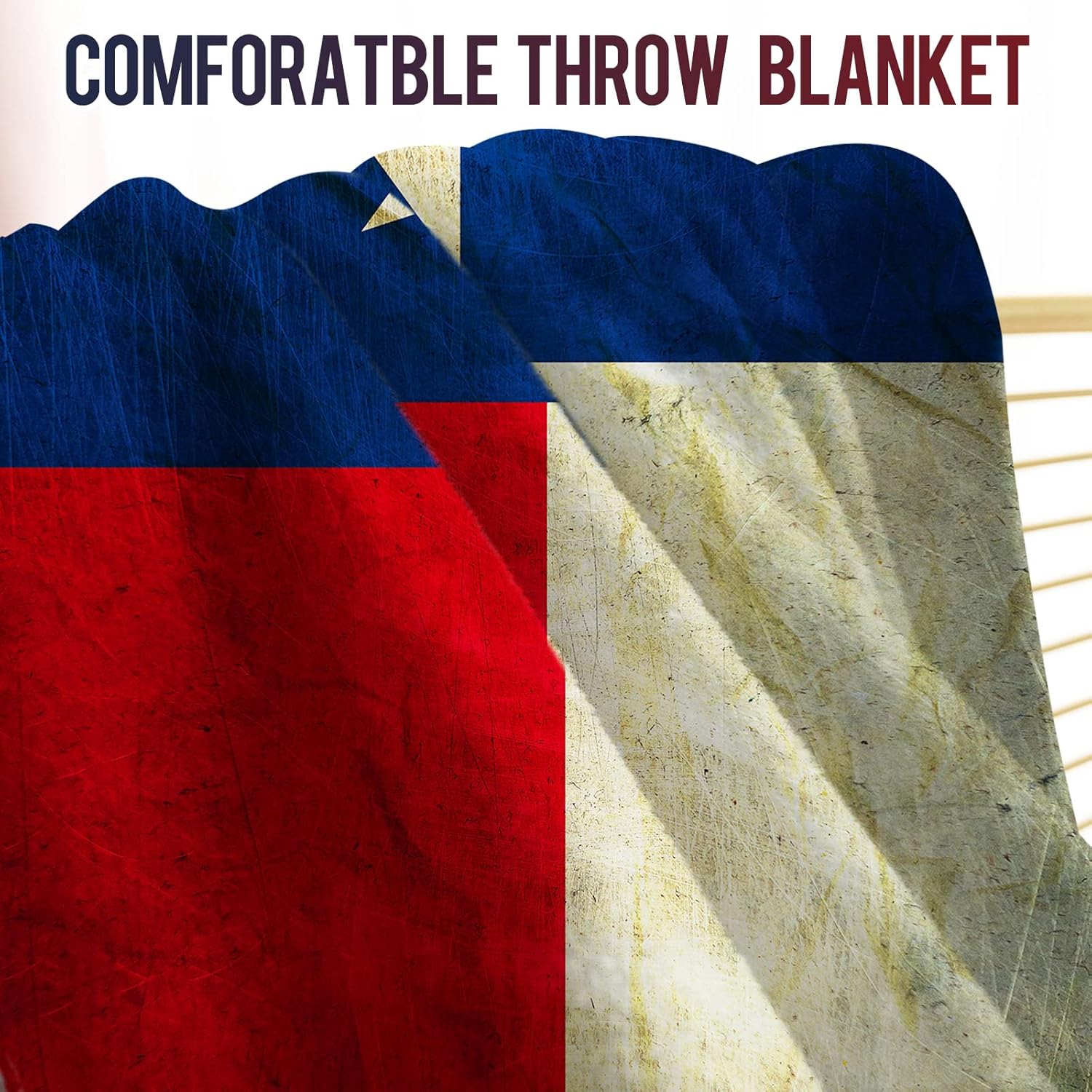 Levens Texas Flag Throw Blanke - Home Of Textiles incelemesi ve fiyatı