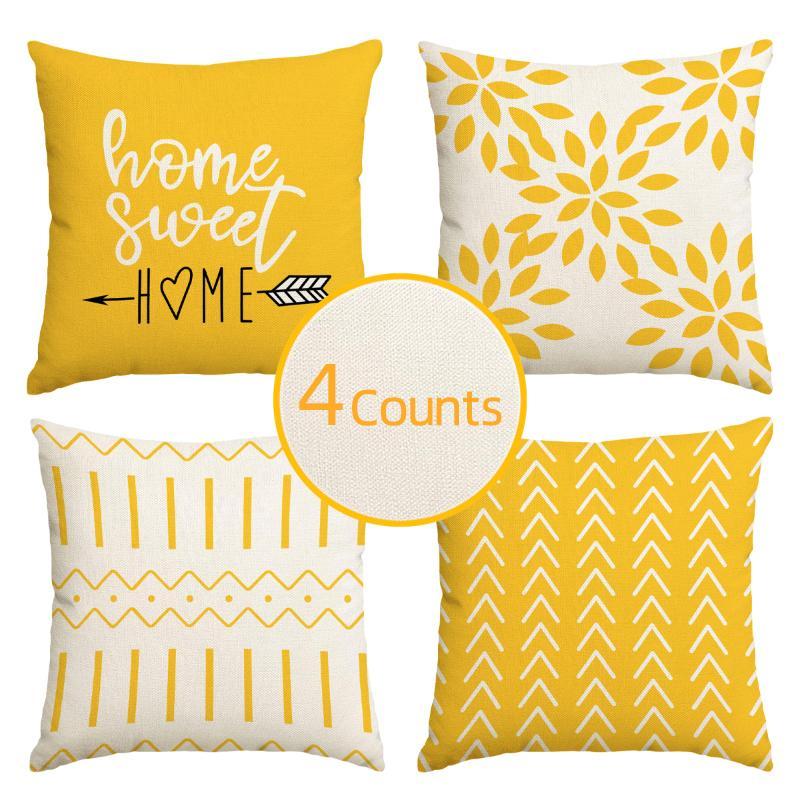 Geometric Pattern Pillow Case  - Home Of Textiles incelemesi ve fiyatı