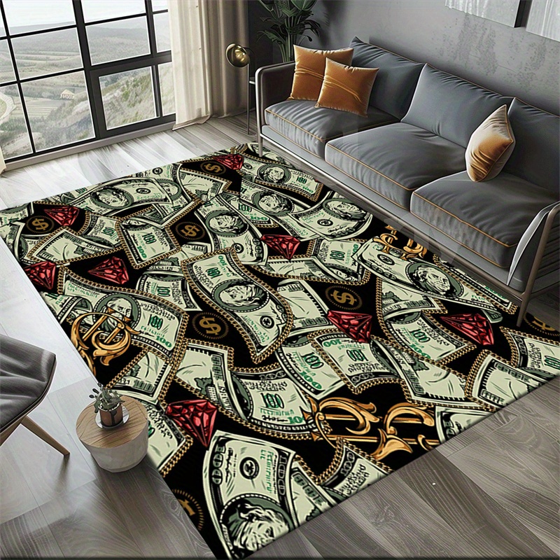 Luxurious Dollar Bill Design A - Home Textiles Designer incelemesi ve fiyatı