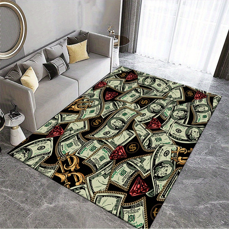 Luxurious Dollar Bill Design A - Home Textiles Designer incelemesi ve fiyatı