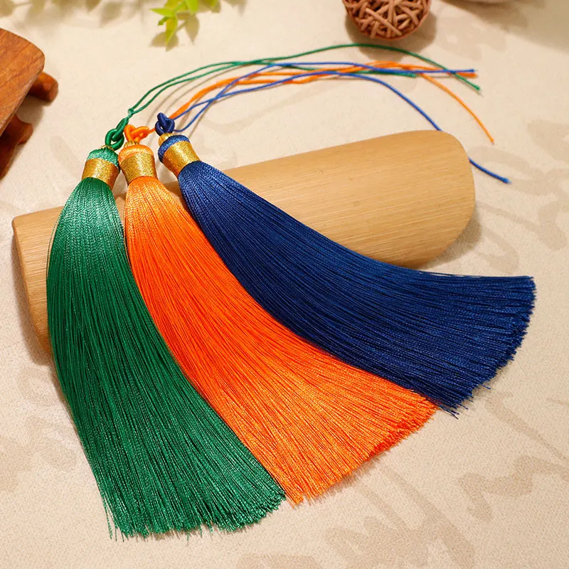 1PC 13CM Craft Tassels Silk Ha - Home Textiles Designer incelemesi ve fiyatı