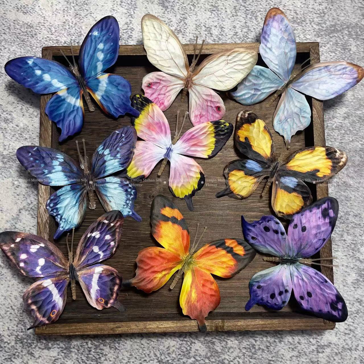 9Pcs Large Bionic Butterfly Ar - Home Textiles Designer incelemesi ve fiyatı