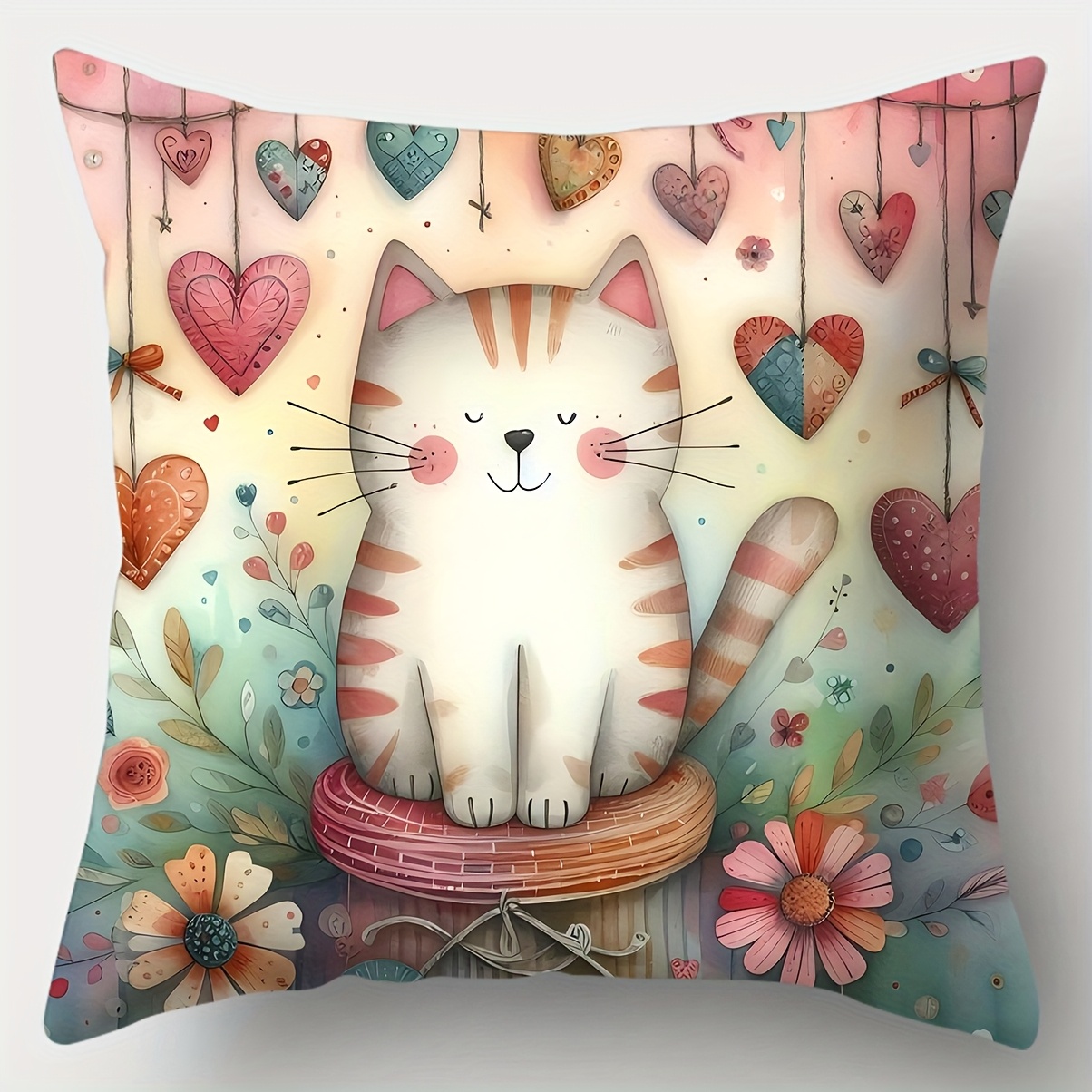 Pillow Covers Set of 1 or 4 Cu - Pillow Insert 18X18 incelemesi ve fiyatı