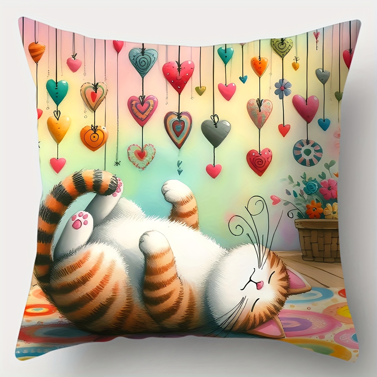 Pillow Covers Set of 1 or 4 Cu - Pillow Insert 18X18 incelemesi ve fiyatı