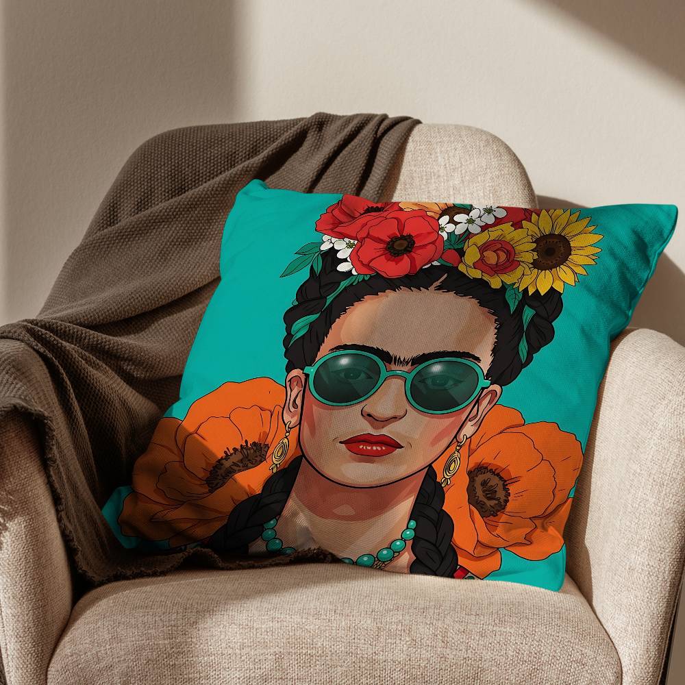 Printed Art Frida Kahlo pillow - Home Art Textiles incelemesi ve fiyatı
