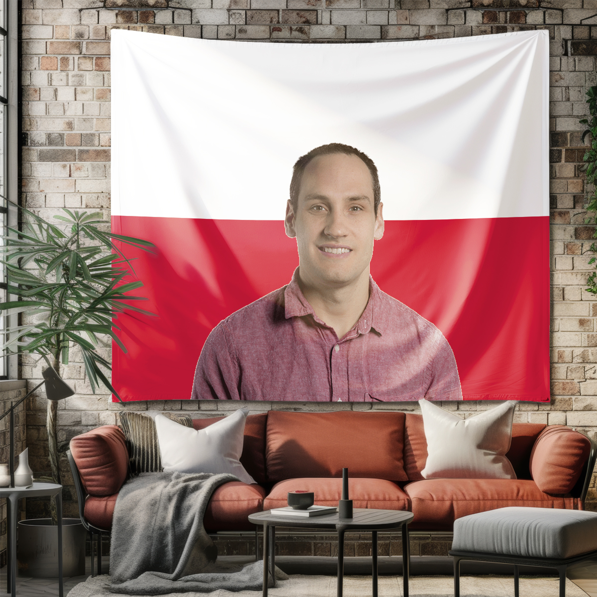 1Pc Custom Photo Polyster Flag - Home Of Textiles incelemesi ve fiyatı