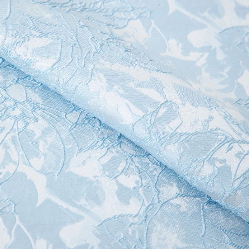 Designer Light Blue Floral Jac - Home Textiles Designer incelemesi ve fiyatı