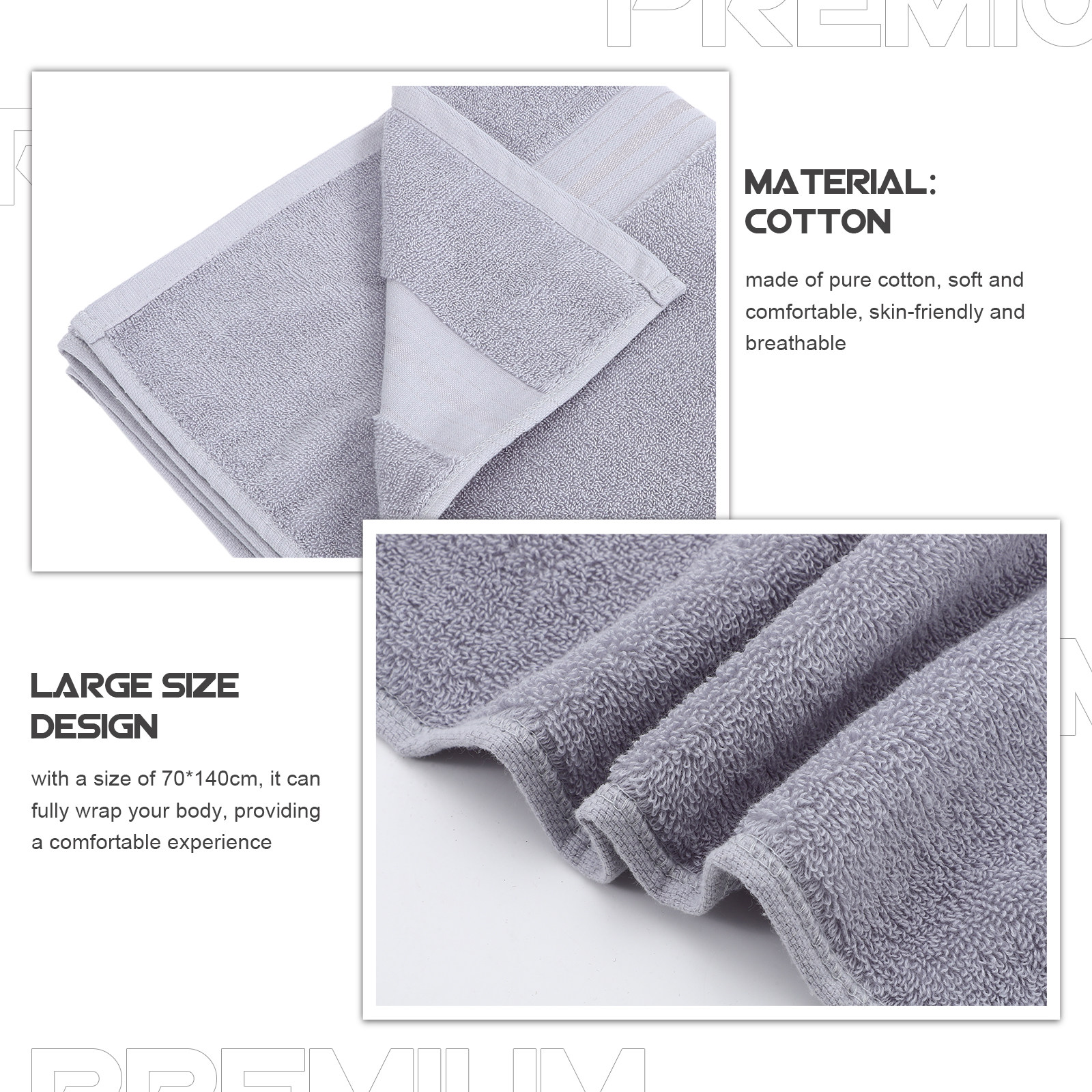 Pure Cotton Absorbent Bath Tow - Home Textiles Pakistan incelemesi ve fiyatı