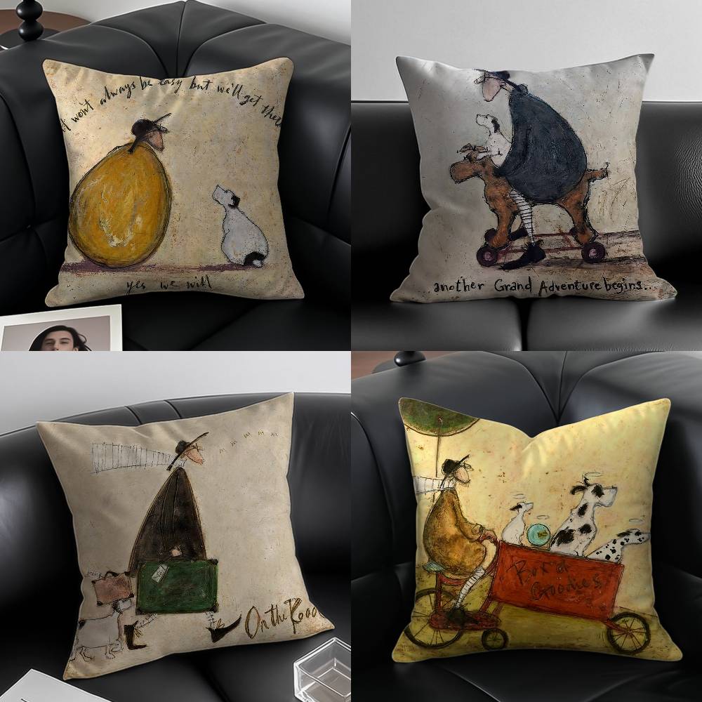 Painting S-Sam Toft Art Pillow - Home Art Textiles incelemesi ve fiyatı