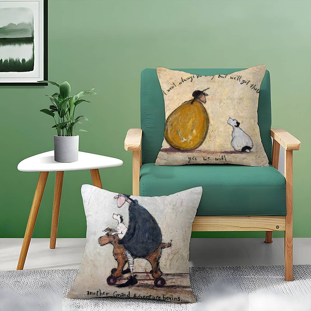 Painting S-Sam Toft Art Pillow - Home Art Textiles incelemesi ve fiyatı