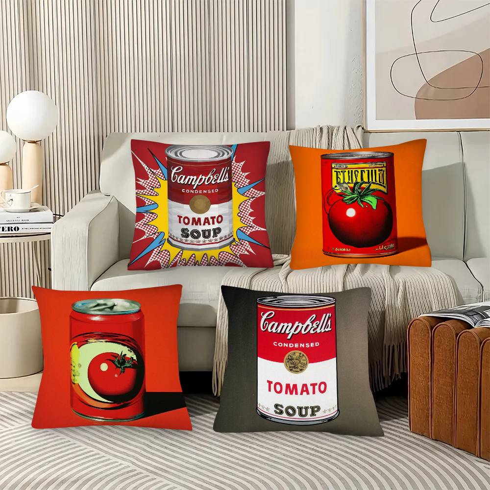 1pc Andy Warhol Pop Art Tomato - Home Art Textiles incelemesi ve fiyatı