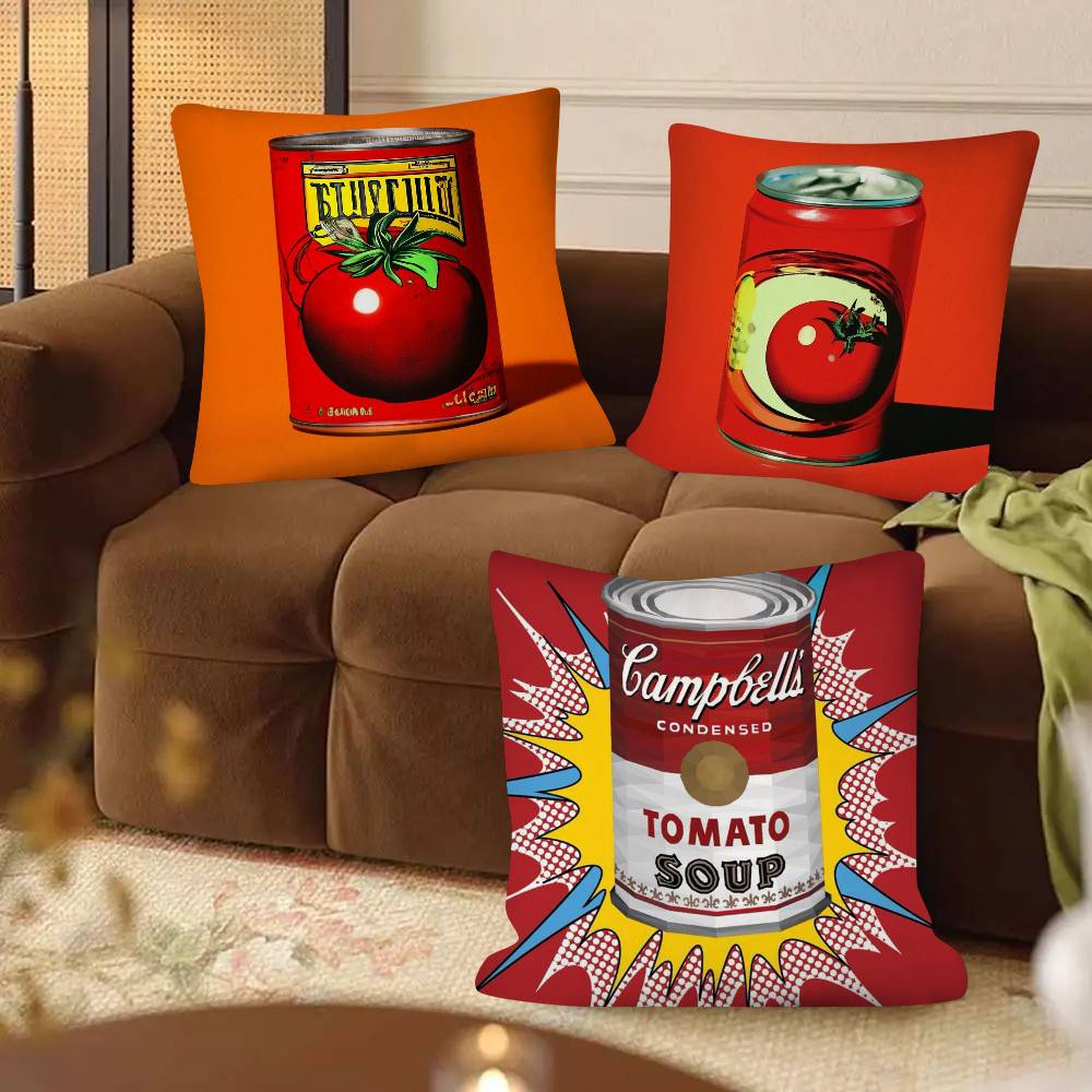 1pc Andy Warhol Pop Art Tomato - Home Art Textiles incelemesi ve fiyatı