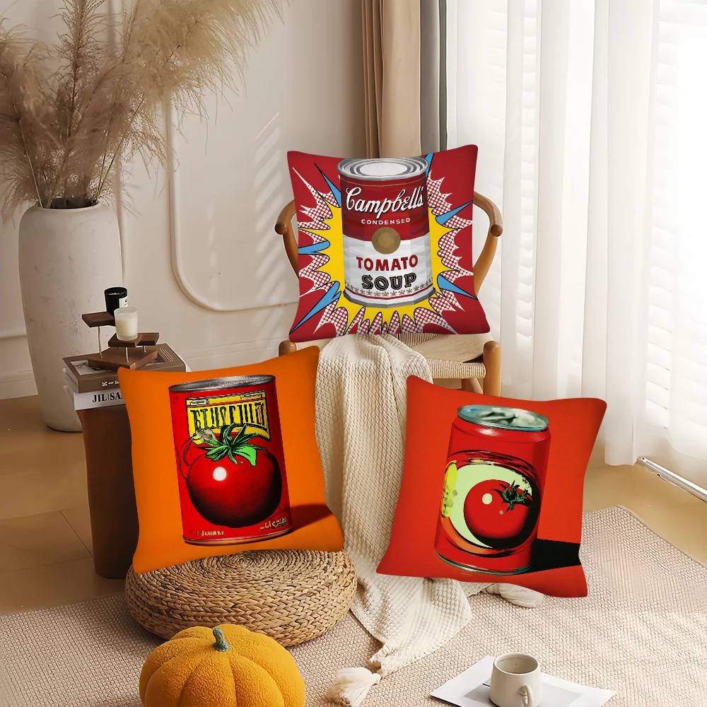 1pc Andy Warhol Pop Art Tomato - Home Art Textiles incelemesi ve fiyatı