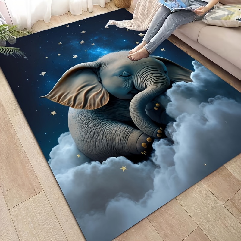 Dreamy Elephant Rug for Nurser - Home Textiles Designer incelemesi ve fiyatı