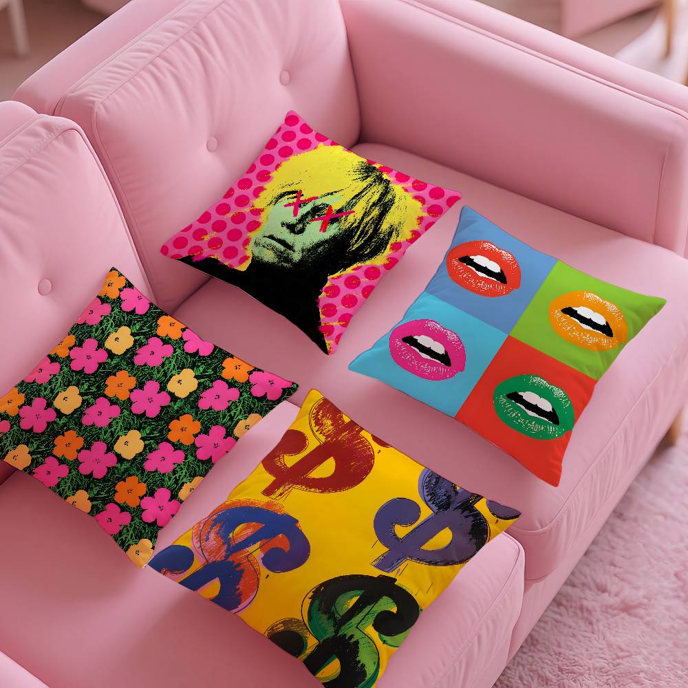A-Andy W-Warhol Art Pillow Cas - Home Art Textiles incelemesi ve fiyatı