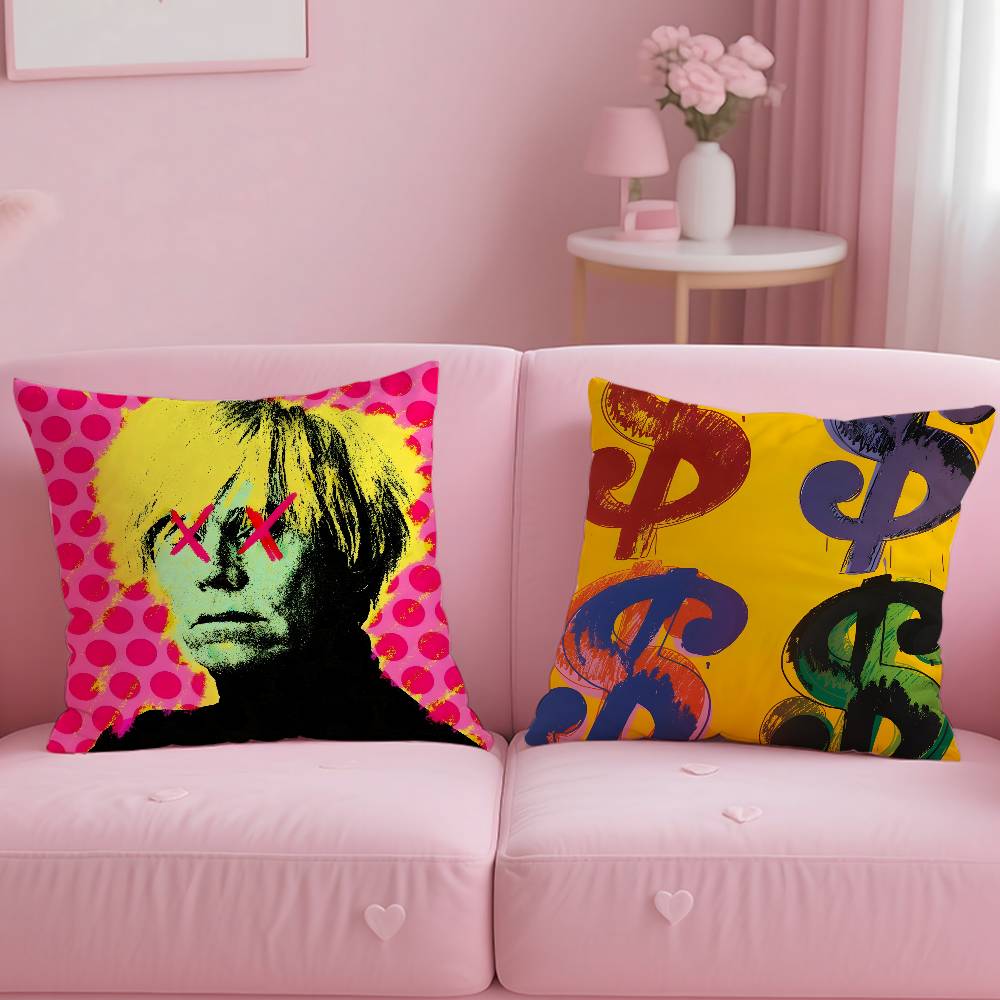 A-Andy W-Warhol Art Pillow Cas - Home Art Textiles incelemesi ve fiyatı