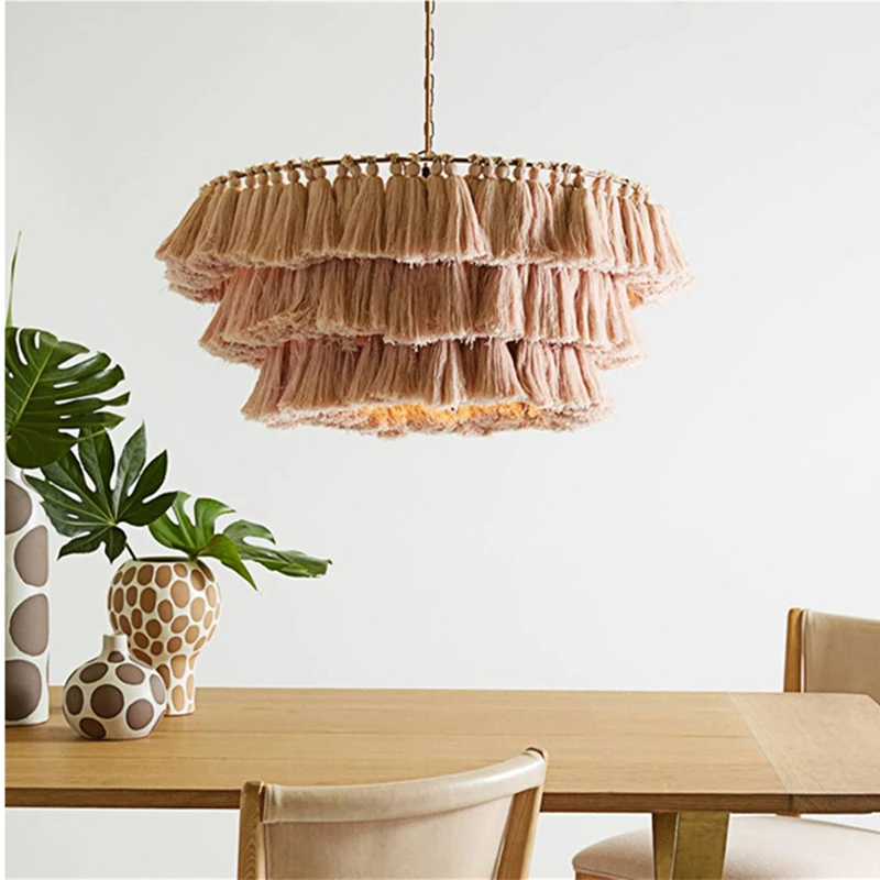 Modern Cotton Tassel Bohemian  - Home Art Textiles incelemesi ve fiyatı