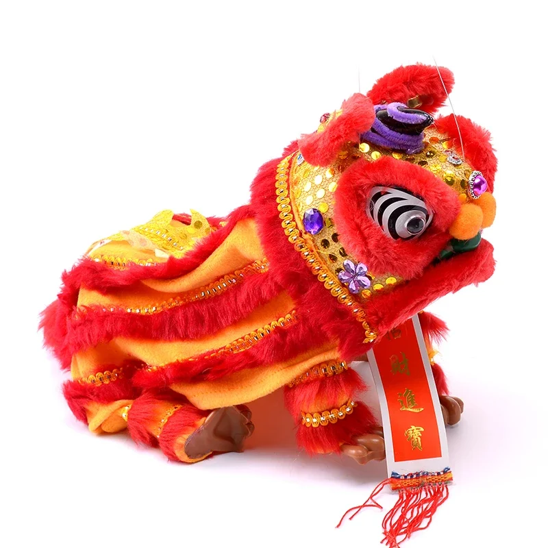 Chinese Style Lion Dance Figur - Home Art Textiles incelemesi ve fiyatı