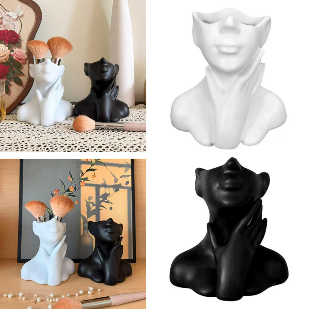 Female Bust Figurine Vase Make - Home Textiles Products incelemesi ve fiyatı