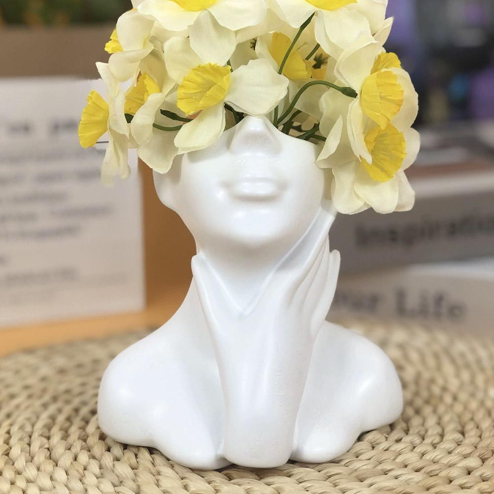 Female Bust Figurine Vase Make - Home Textiles Products incelemesi ve fiyatı